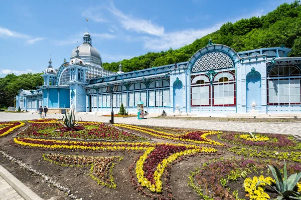 Zheleznovodsk Russia Μαΐου 2018 Άποψη Της Γκαλερί Πούσκιν Στο Πάρκο — Φωτογραφία Αρχείου