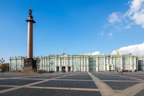 Palácio Inverno São Petersburgo Rússia Foi Residência Oficial Dos Monarcas — Fotografia de Stock