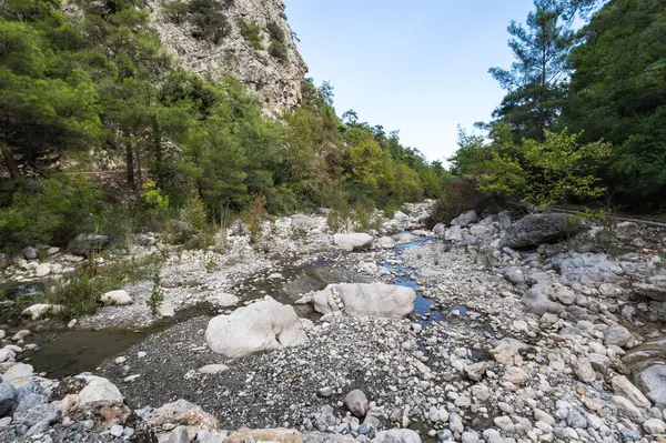 Vue Sur Canyon Goynuk Situé Intérieur Parc National Côtier Beydaglari — Photo