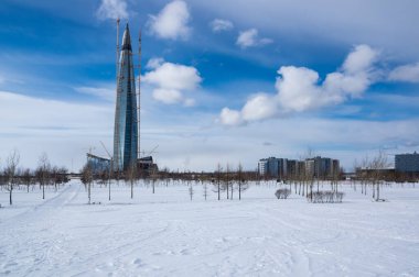 Saint-Petersburg parkı, Finlandiya Körfezi kıyısındaki Saint-Petersburg, Rusya