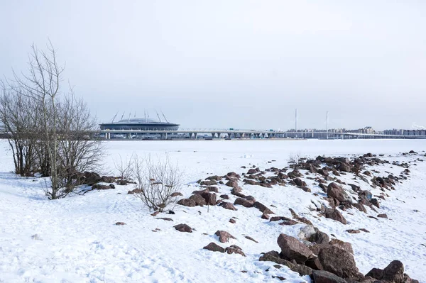 Saint-Petersburg ve Finlandiya Körfezi 'nin panoramik manzarası, Rusya