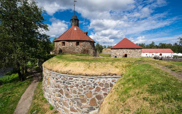 Φρούριο Korela Στην Πόλη Priozersk Περιφέρεια Λένινγκραντ Ρωσία — Φωτογραφία Αρχείου