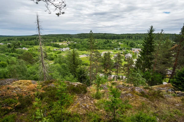 Karelia, Rusya 'daki Hiidenvuori Dağı' ndan görüntü