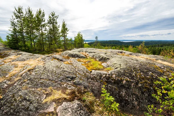 View Mount Hiidenvuori Karelia Republic Karelia Russia — Stock Photo, Image