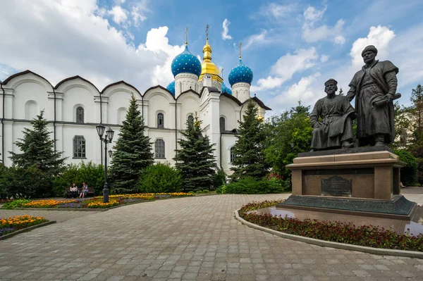 Kazan Russia Lipiec 2018 Katedra Zwiastowania Pańskiego Kremlu Kazańskim Kazań — Zdjęcie stockowe