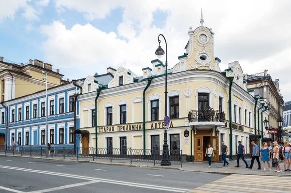 Kazan Rusko Června 2018 Pohled Ulici Historickém Centru Kazaně Hlavní — Stock fotografie