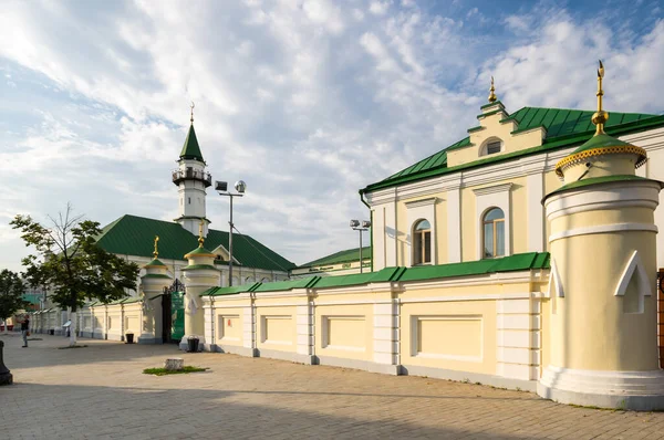 러시아 타타르스탄 공화국의 카잔의 역사적 중심지에 모스크의 — 스톡 사진