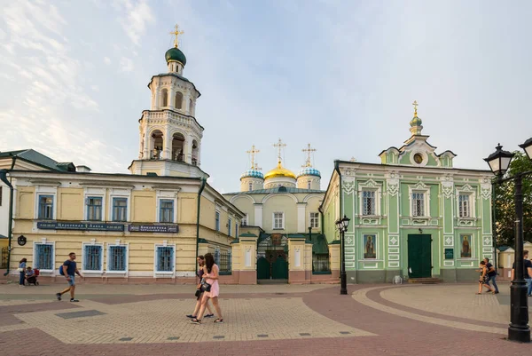 Kazan Russia Temmuz 2018 Bauman Caddesi Rusya Nın Tataristan Cumhuriyeti — Stok fotoğraf