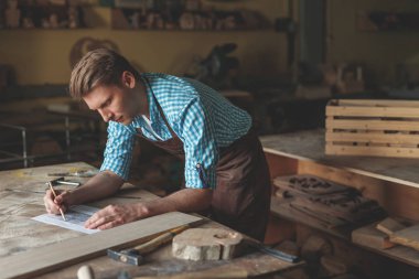 Marangozluk sonra işte genç marangoz