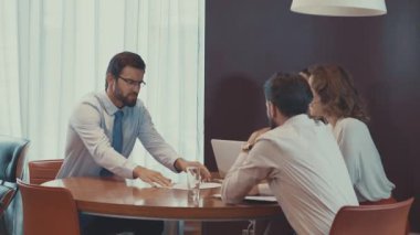 Toplantıdaki iş adamları