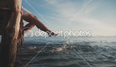 Güzel kadınların çıplak ayak