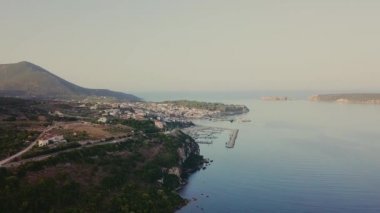 Helikopterden Yunan sahil