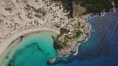 Yukarıdan Voidokilia Beach
