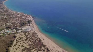 Corfu plaja quadrocopter