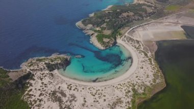Yukarıdan Voidokilia Beach