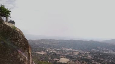 Yukarıdan Yunan dağlar