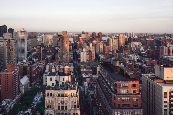 Distretti New York Vista Dall Alto — Foto Stock