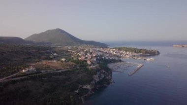 Pilos Yunan şehir görünümünü