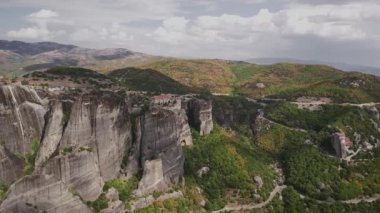 Güneşli bir Yunan dağ
