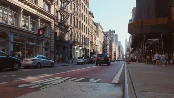 アメリカのニューヨーク地区の交通 — ストック動画