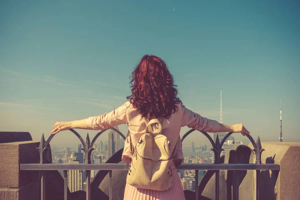 Ragazza a New York — Foto Stock