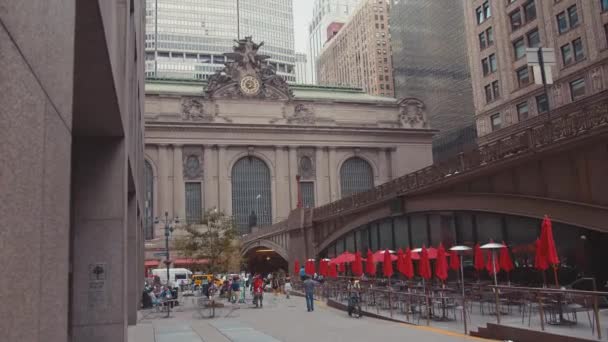 New York City Deki Grand Central Terminali — Stok video