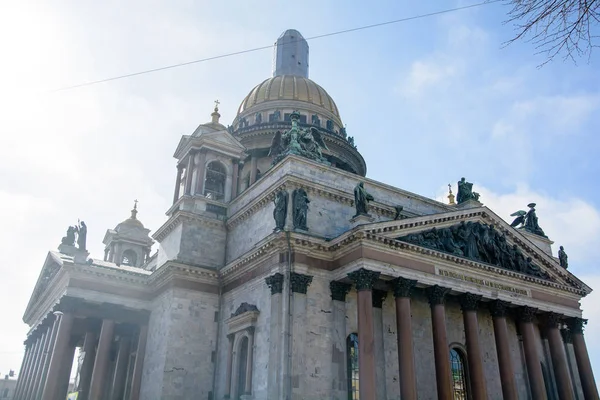 Widok na budynki, ulice, mosty, rzekach i kanałach St. Petersburg, Federacja Rosyjska. — Zdjęcie stockowe