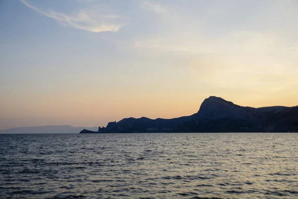 Kırım Karadeniz kıyılarının güzel manzara