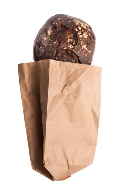 Гречаний Хліб Чорносливом Ізольований Білому Фоні — стокове фото