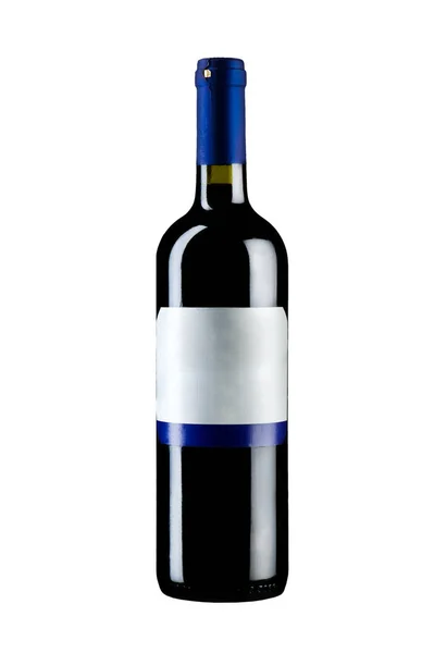 Bottle of wine isolated — Stock Photo, Image