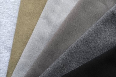 gri tonlamalı Triko Velur