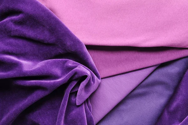 Purple knitwear velours — Stock Photo, Image