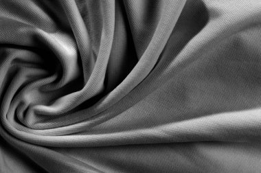 buruşuk koyu gri kumaş