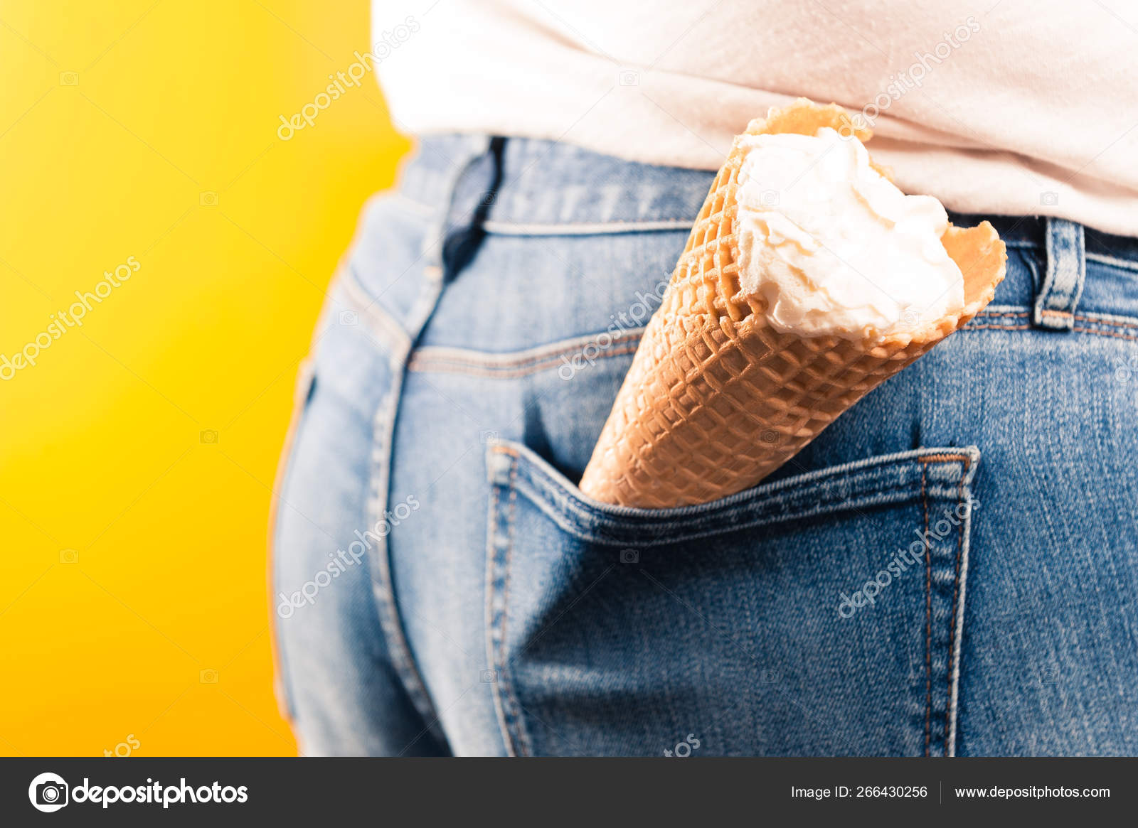 ice cream leg jeans