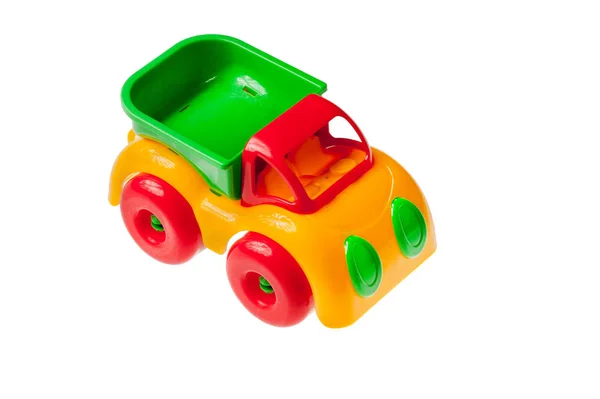 Oyuncak plastik araba — Stok fotoğraf