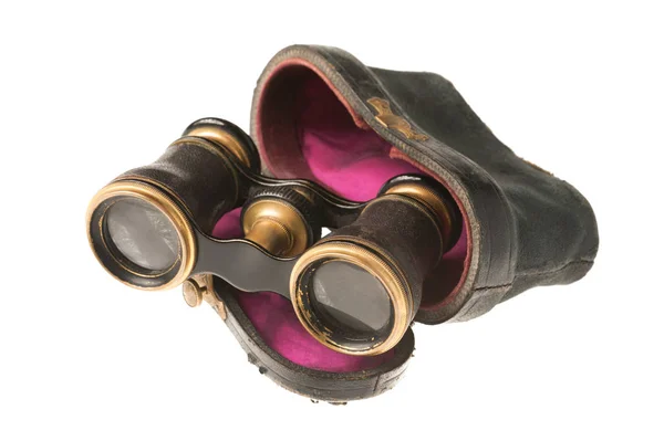 Opera glasses with a case — Stock Photo, Image