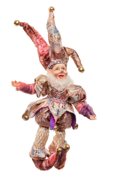 Decorative jester doll — Stock Photo, Image