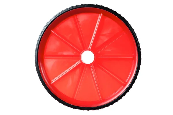 Wheel from fitness gym roller — Stock Photo, Image