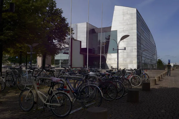 Helsinki, Finnland - 25. August 2019: Museum für zeitgenössische Kunst — Stockfoto