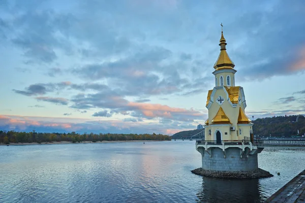 Vista Del Río Dniéper Kiev Ucrania —  Fotos de Stock