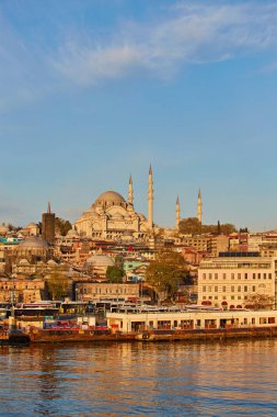 dramatik bir günbatımı güneş, İstanbul