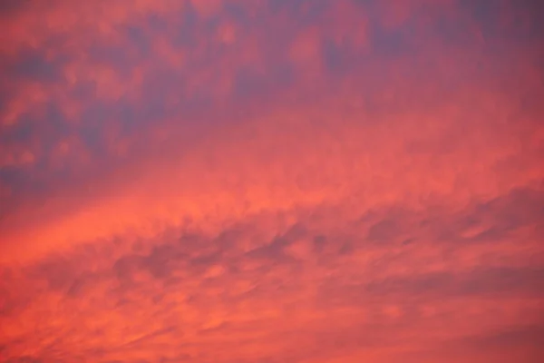 Avondlucht Avondrood Achtergrond Fantastische Natuur Achtergrond Dramatische Heldere Zonsopgang Bewolkt — Stockfoto