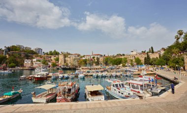 eski şehir Kaleiçi, antalya, Türkiye - arka plan seyahat