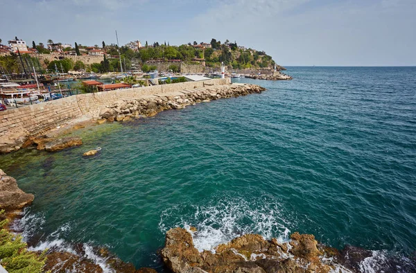 Gamla Staden Kaleici Antalya Turkiet Resa Bakgrund — Stockfoto