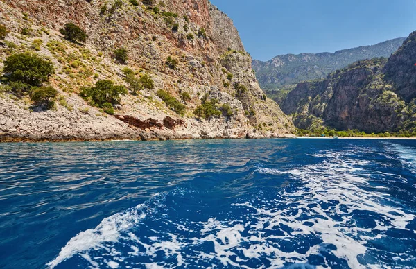 Wiev Aéreo Para Butterfly Valley Oludeniz Turquia — Fotografia de Stock