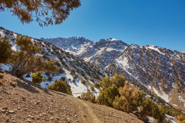 Köy Imlil, yüksek Atlas Dağları, Toubkal Milli Parkı, Marocco