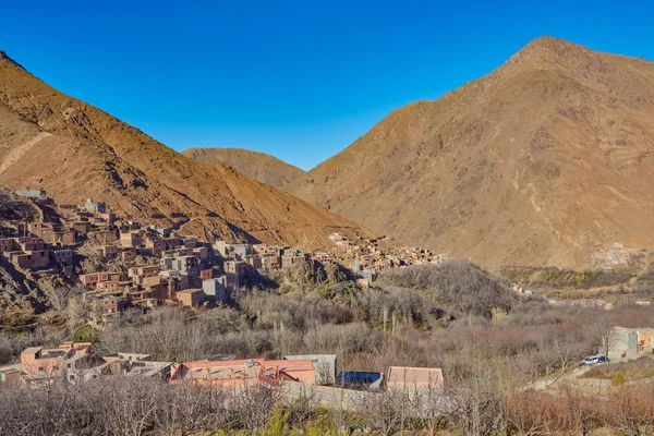 Imlil Ciudad Atlas Montañas Marruecos — Foto de Stock