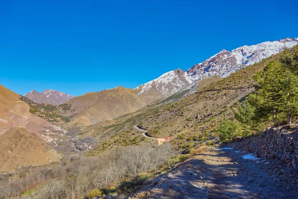 Imlil Cidade Nas Montanhas Atlas Marrocos — Fotografia de Stock