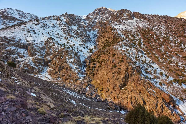 Alto Atlas Marruecos Cordillera Más Alta Del Norte África Del —  Fotos de Stock