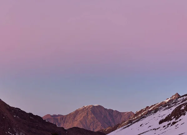 モロッコ アトラス山脈の美しい日の出 — ストック写真